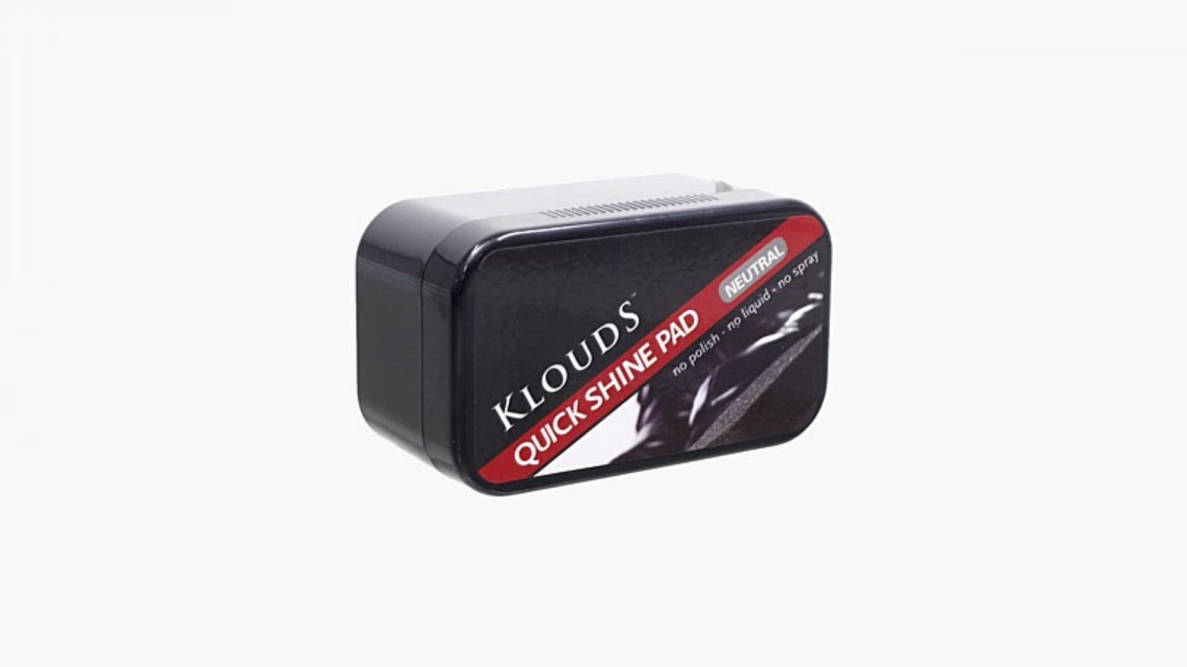 Klouds brand Quick Shine Sponge pad box against a neutral background